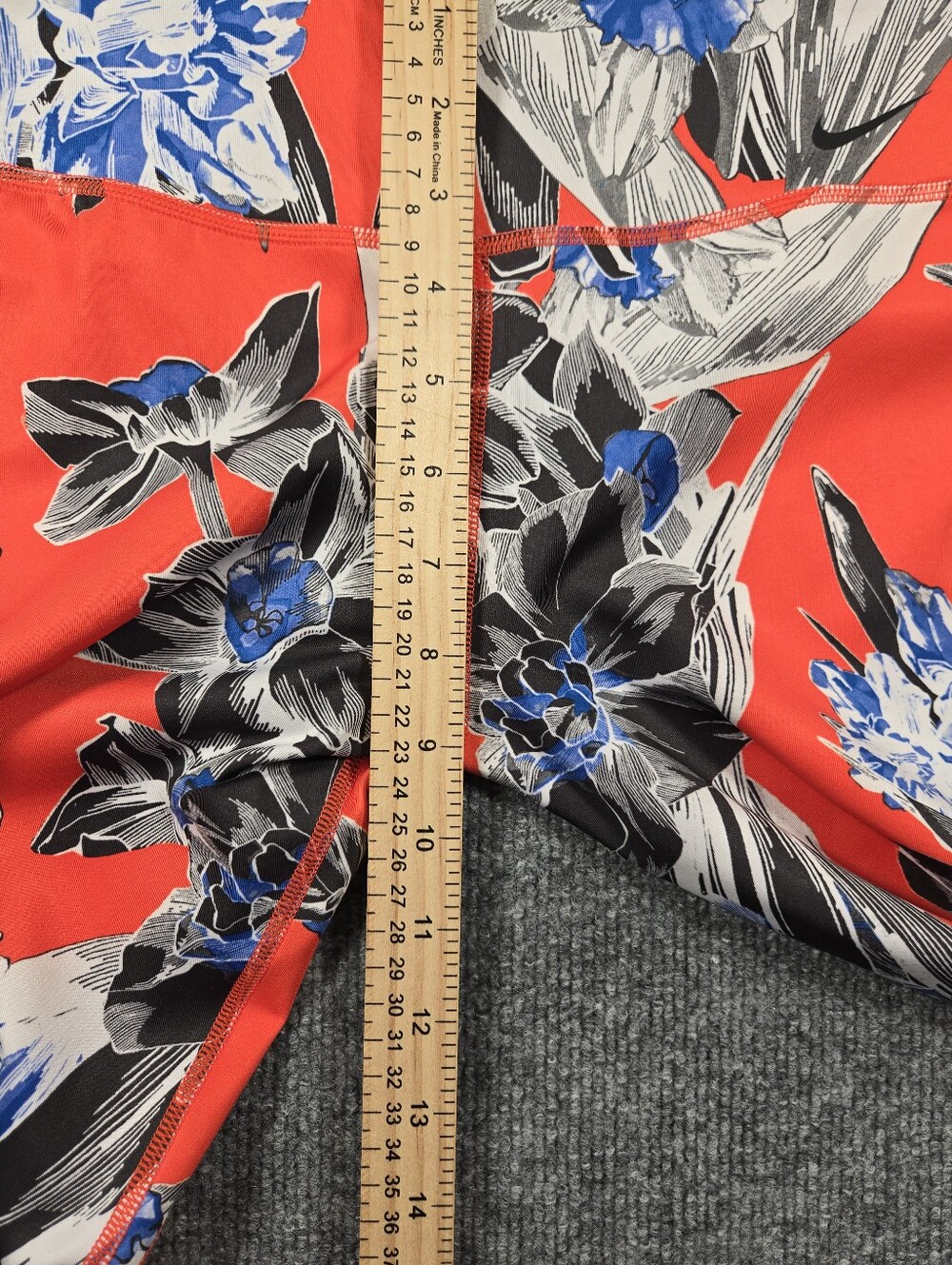 Nike Hyper Femme Floral Cropped Windrunner Jacket & Leggings Track Matching Set - Picture 12 of 15